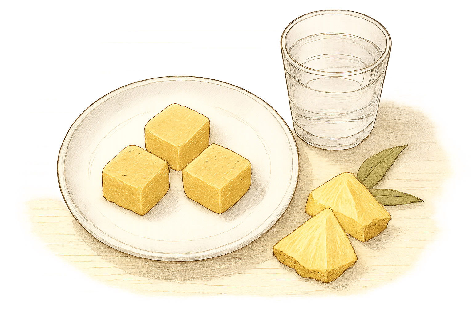 carrés konjac ananas avis
